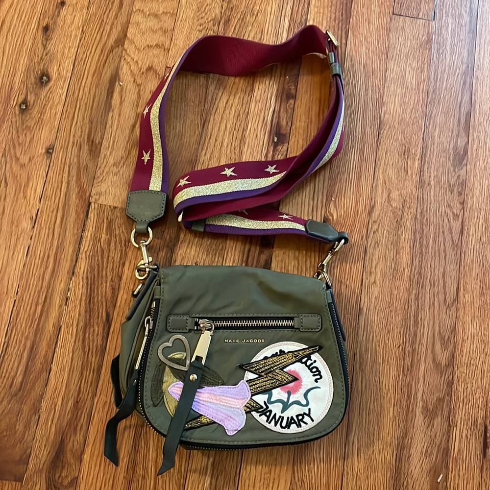 Marc Jacobs Patch work army bag
